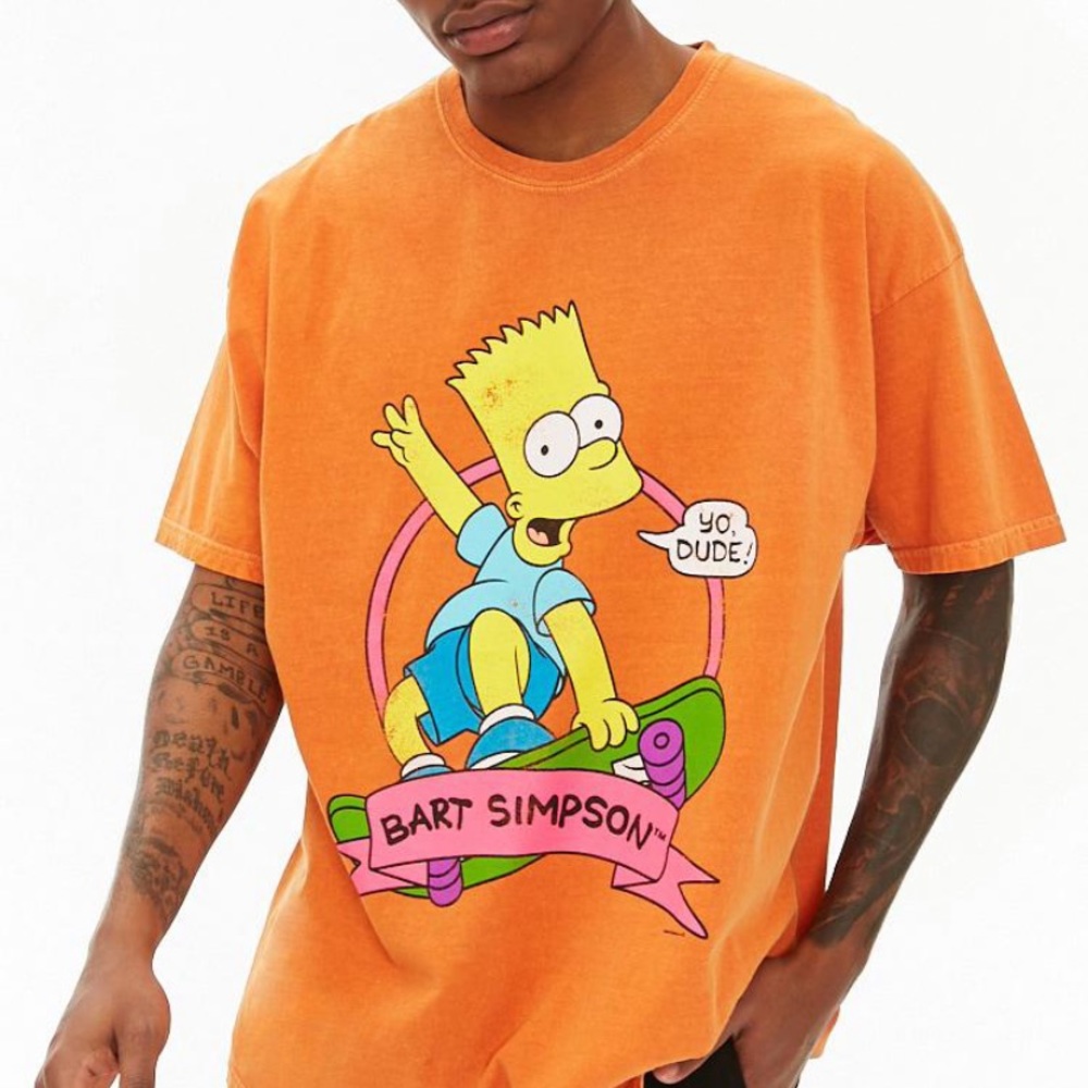 Forever 21 Bart Simpson t shirt